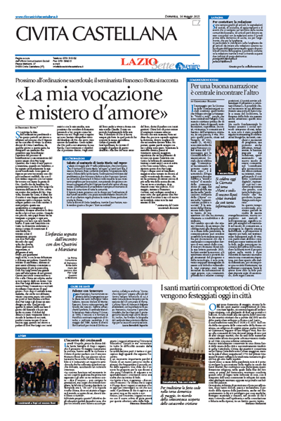 Avvenire - pagina diocesana del 16/05/2021